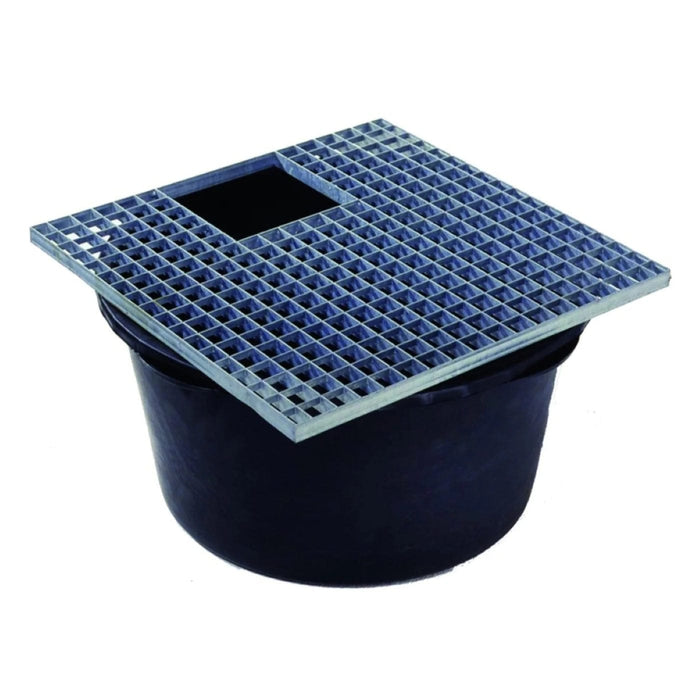 FOUDEBASSIN.COM Grille métallique de recouvrement 100 x 100 - galvanisée, charge max. 150kg/m², pour Victoria 112 - 100 x 100 cm 8711465220163 1322016