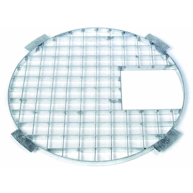 FOUDEBASSIN.COM Grille métallique de recouvrement 104 - galvanisée, charge max. 150kg/m², pour Victoria 112 - Ø104 cm 8711465220217 1322021