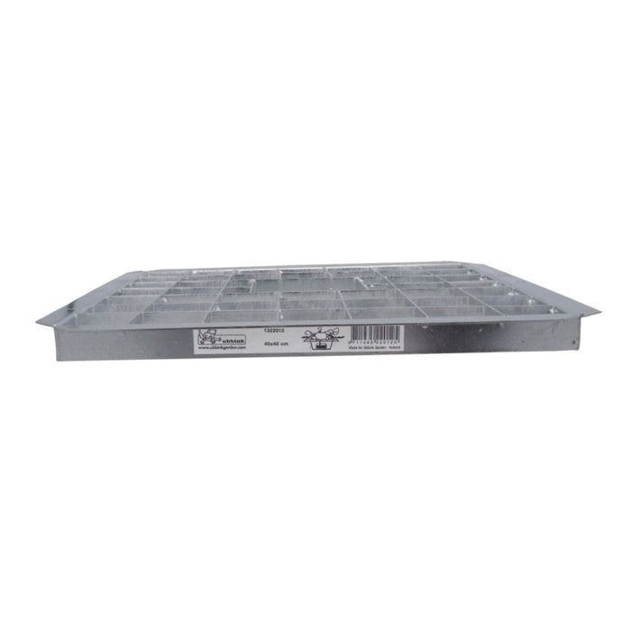 FOUDEBASSIN.COM Grille métallique de recouvrement 40 x 40 - galvanisée, charge max. 150kg/m², pour Victoria Quadro 4 - 40 x 40 cm 8711465220125 1322012
