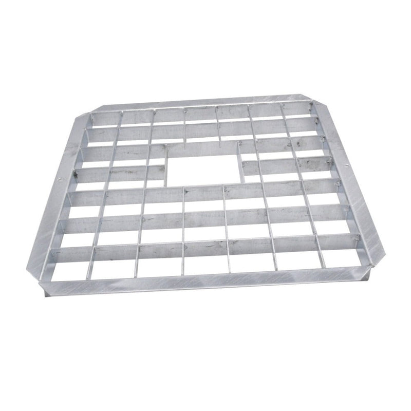 FOUDEBASSIN.COM Grille métallique de recouvrement 40 x 40 - galvanisée, charge max. 150kg/m², pour Victoria Quadro 4 - 40 x 40 cm 8711465220125 1322012