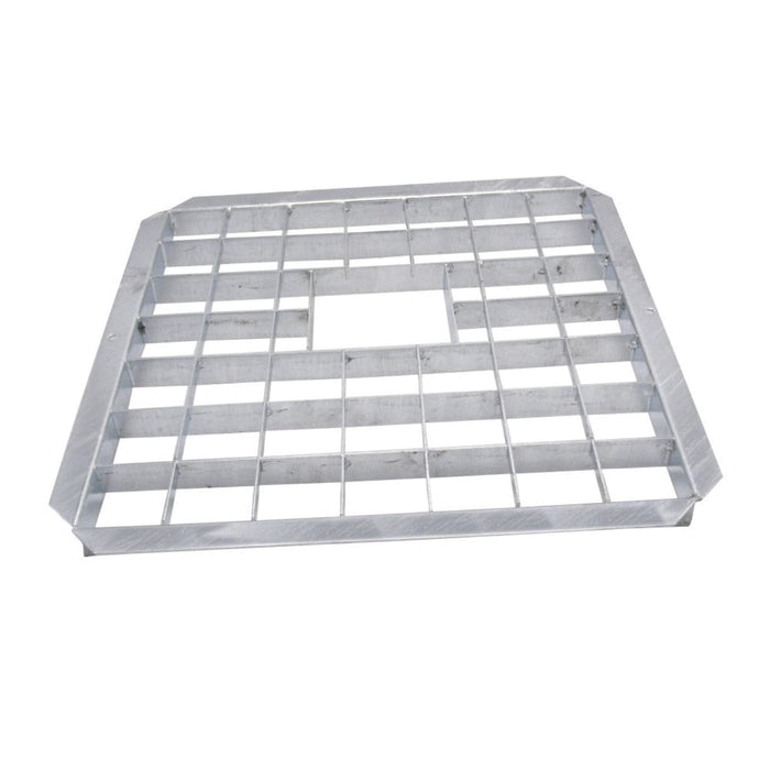 FOUDEBASSIN.COM Grille métallique de recouvrement 40 x 40 - galvanisée, charge max. 150kg/m², pour Victoria Quadro 4 - 40 x 40 cm 8711465220125 1322012