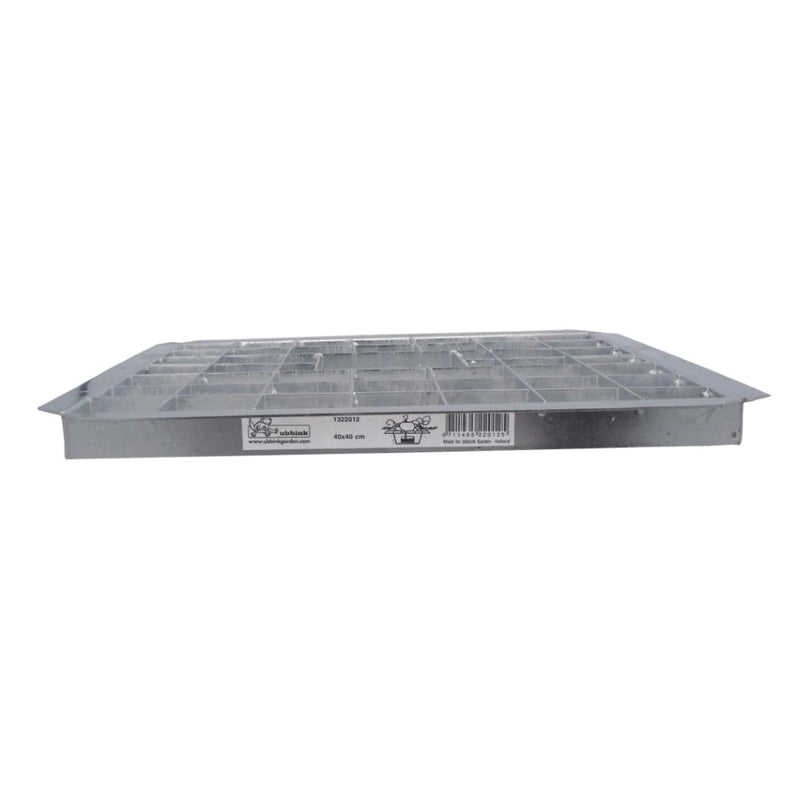FOUDEBASSIN.COM Grille métallique de recouvrement 60 x 60 - galvanisée, charge max. 150kg/m², pour Victoria 60 - 60 x 60 cm 8711465220149 1322014