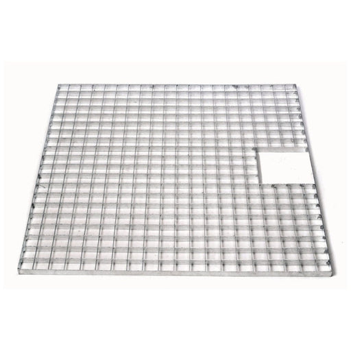 FOUDEBASSIN.COM Grille métallique de recouvrement 60 x 60 - galvanisée, charge max. 150kg/m², pour Victoria 60 - 60 x 60 cm 8711465220149 1322014