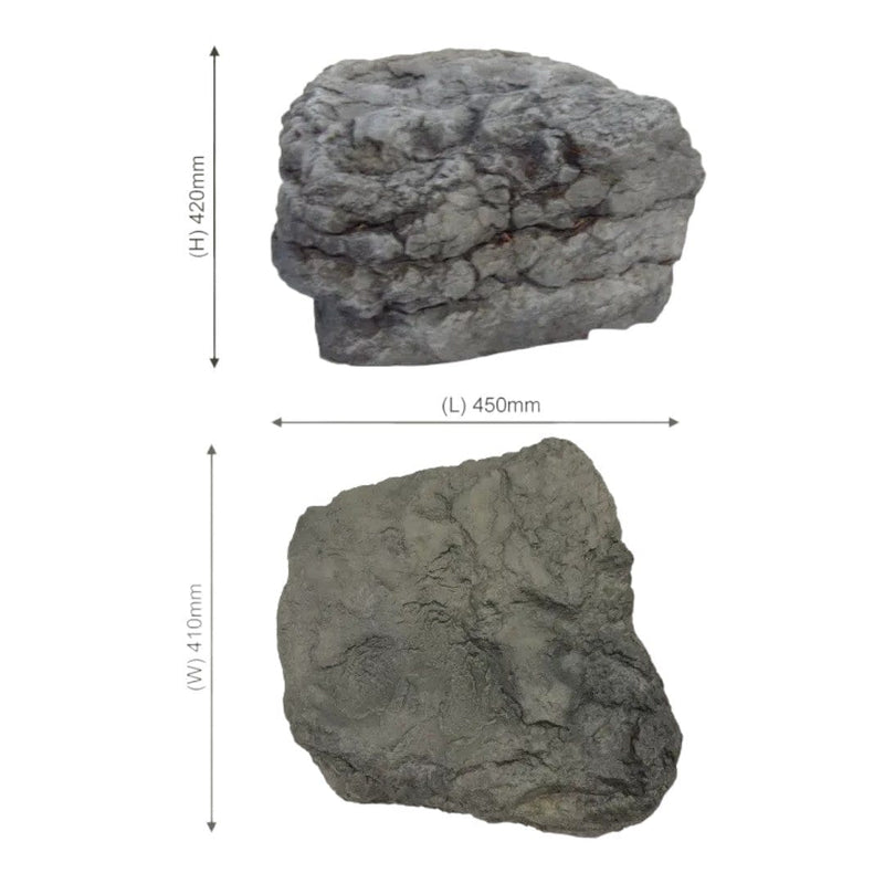 FOUDEBASSIN.COM Gris Roche Artificielle Rockways RW9 FGW9