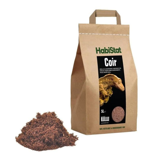 FOUDEBASSIN.COM Substrats pour reptiles HABISTAT COIR SUBSTRATE 5 LITRES 5027407012714 R4100050