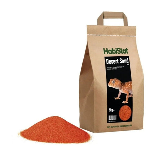 FOUDEBASSIN.COM Substrats pour reptiles HABISTAT DESERT SAND RED 5 KG 5027407000131 R4100105