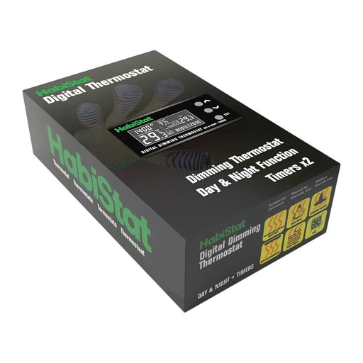 FOUDEBASSIN.COM HABISTAT DIGITAL DIMMING THERMOSTAT DAY/NIGHT TIMER 600 WATT 5027407009493 R3100215