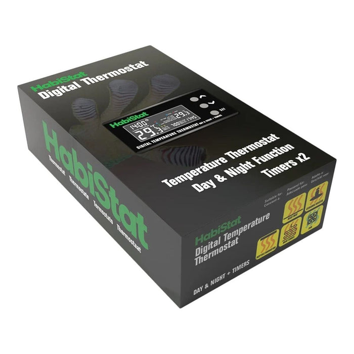 FOUDEBASSIN.COM HABISTAT DIGITAL TEMPERATURE THERMOSTAT DAY/NIGHT TIMER 5027407009486 R3100245