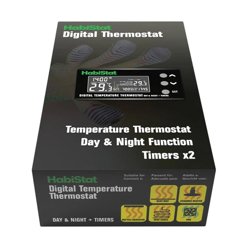 FOUDEBASSIN.COM HABISTAT DIGITAL TEMPERATURE THERMOSTAT DAY/NIGHT TIMER 5027407009486 R3100245