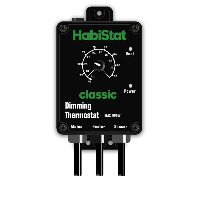 FOUDEBASSIN.COM HABISTAT DIMMER THERMOSTAT BLACK 600 WATT 5027407013315 R3100205