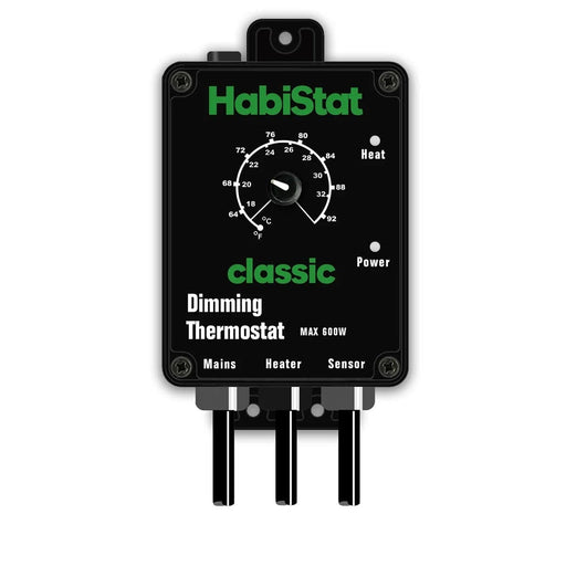 FOUDEBASSIN.COM HABISTAT DIMMER THERMOSTAT BLACK 600 WATT 5027407013315 R3100205