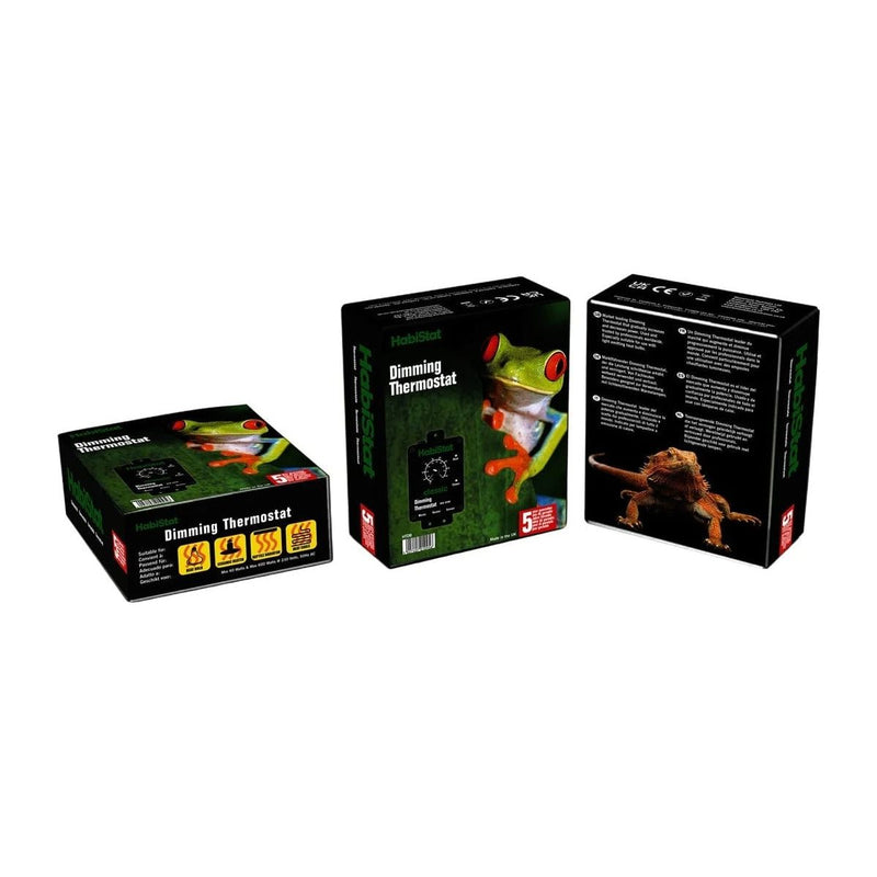 FOUDEBASSIN.COM HABISTAT DIMMER THERMOSTAT BLACK 600 WATT 5027407013315 R3100205