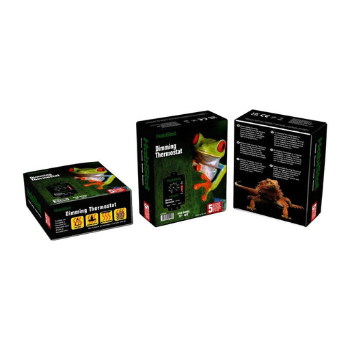 FOUDEBASSIN.COM HABISTAT DIMMING THERMOSTAT HIGH RANGE BLACK 600 WATT 5027407013377 R3100210
