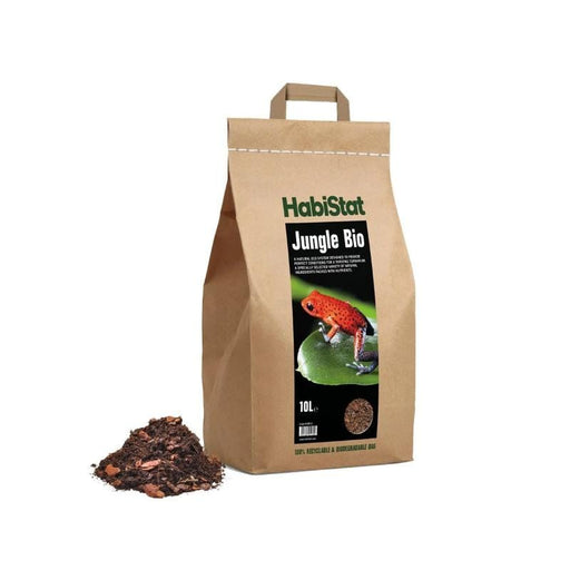 FOUDEBASSIN.COM Substrats pour reptiles HABISTAT JUNGLE BIO SUBSTRATE 10 LITRES 5027407011304 R4100015