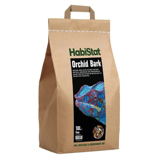 FOUDEBASSIN.COM Substrats pour reptiles HABISTAT ORCHID BARK SUBSTRATE FINE 10 LITRES 5027407002074 R4100075