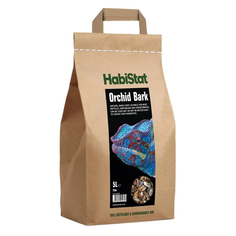 FOUDEBASSIN.COM Substrats pour reptiles HABISTAT ORCHID BARK SUBSTRATE FINE 5 LITRES 5027407001435 R4100070