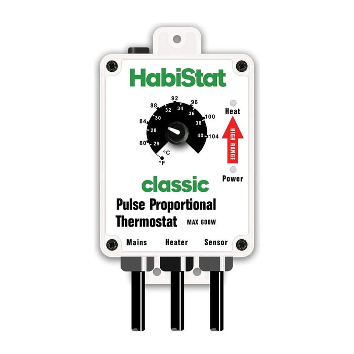 FOUDEBASSIN.COM HABISTAT PULSE THERMOSTAT HIGH RANGE WHITE 600 WATT 5027407013346 R3100265