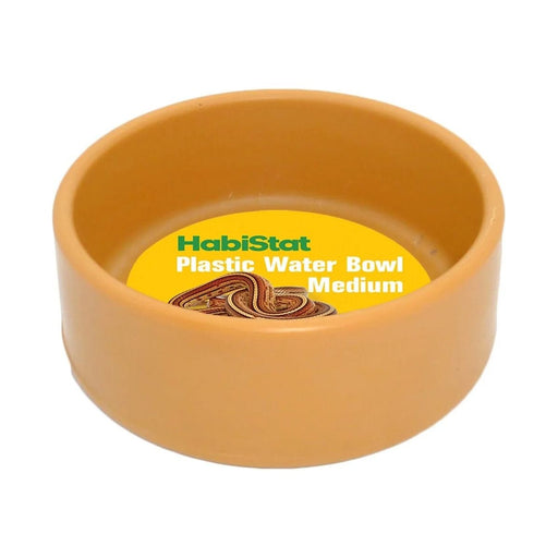 FOUDEBASSIN.COM HABISTAT ROUND PLASTIC WATER BOWL MEDIUM 9 X 9 X 3.5CM 5027407006690 R3100030
