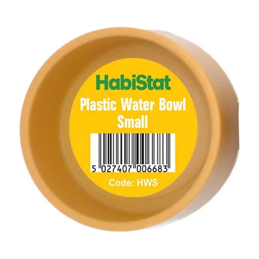 FOUDEBASSIN.COM HABISTAT ROUND PLASTIC WATER BOWL SMALL 7 X 7 X 2.5CM 5027407006683 R3100035
