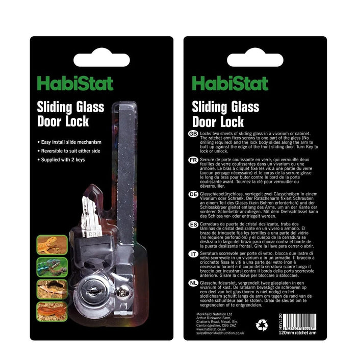FOUDEBASSIN.COM HABISTAT VIVARIUM LOCK 120MM 5027407014497 R1100185