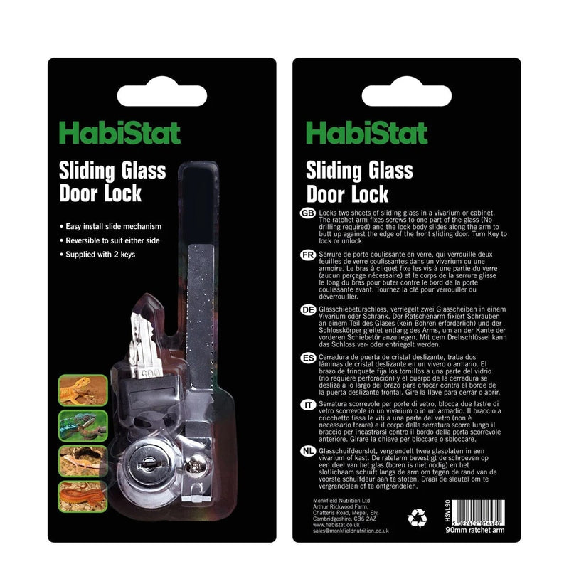 FOUDEBASSIN.COM HABISTAT VIVARIUM LOCK 90MM 5027407014480 R1100190