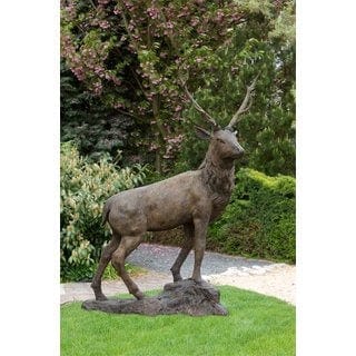FOUDEBASSIN.COM Hirsch lebensgroß 250 cm hoch 1201470000 88790