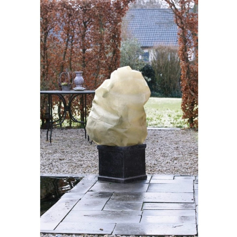 FOUDEBASSIN.COM Housse d'hivernage incl. cordelette de serrage - PP, beige, 50 g/m² - Ø75 cm x 1,50 m - 2 x 8711338301241 6030124
