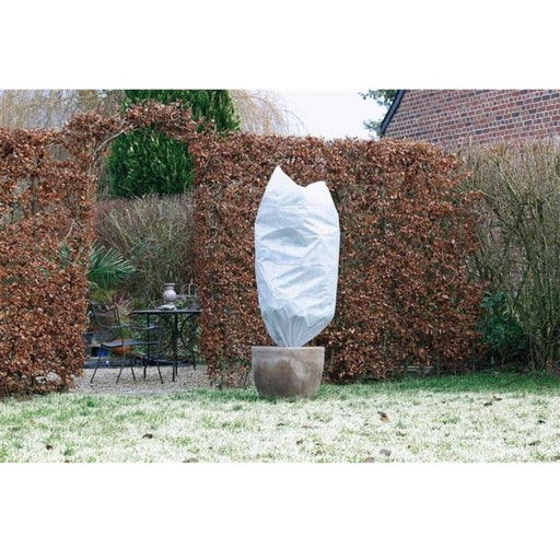 FOUDEBASSIN.COM Housse d'hivernage incl. cordelette de serrage - PP, blanc, 50 g/m² - Ø100 cm x 1,50 m 8711338301265 6030126