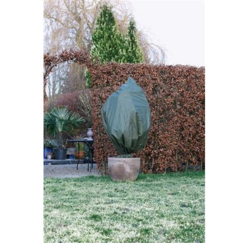 FOUDEBASSIN.COM Housse d'hivernage incl. cordelette de serrage - PP, vert, 50 g/m² - Ø75 cm x 1,50 m - 2 x 8711338301258 6030125
