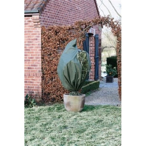 FOUDEBASSIN.COM Housse d'hivernage incl. cordelette de serrage / zip de fermeture - PP, vert, 70 g/m² - Ø150 cm x 2,00 m 8711338301319 6030131