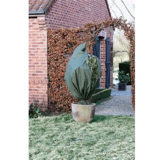 FOUDEBASSIN.COM Housse d'hivernage incl. cordelette de serrage / zip de fermeture - PP, vert, 70 g/m² - Ø200 cm x 2,50 m 8711338301340 6030134