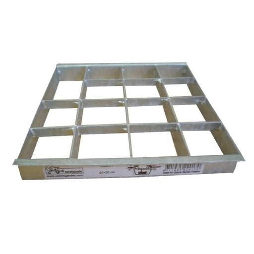 FOUDEBASSIN.COM Insert pour grilles métalliques galvanisées - 20 x 20 cm 8711465220170 1322017