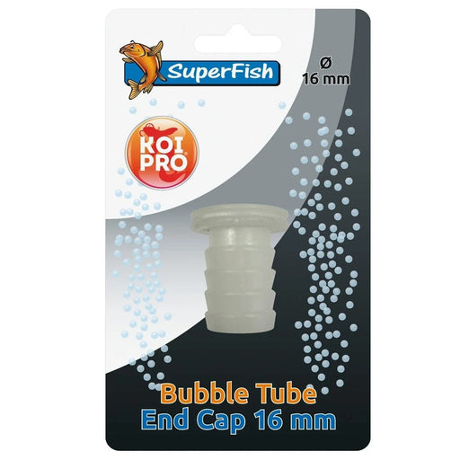 FOUDEBASSIN.COM KOI PRO BUBBLE TUBE END CAP 16 MM 8715897339004 08010185