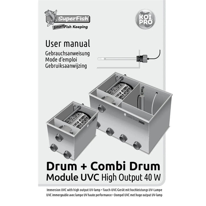 FOUDEBASSIN.COM KOI PRO DRUM 30.000 UV GRAVITY 8715897339073 N6050095