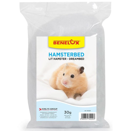 FOUDEBASSIN.COM Couvre-Sol LIT HAMSTER BLANC FUNNY, VISCOSE, 30GR 5400351342203