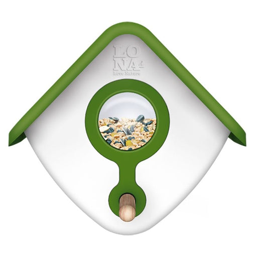 FOUDEBASSIN.COM Mangeoires & Abreuvoirs LONA MAISON MANGEOIRE H1 VERT