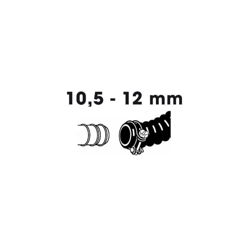FOUDEBASSIN.COM Lot de colliers de serrage double fil galva - Ø10,5 / Ø12 mm - 2 x 8711465100953 1510095