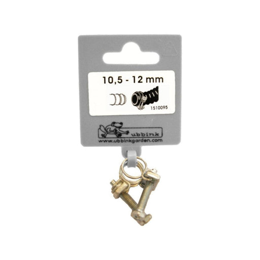 FOUDEBASSIN.COM Lot de colliers de serrage double fil galva - Ø10,5 / Ø12 mm - 2 x 8711465100953 1510095