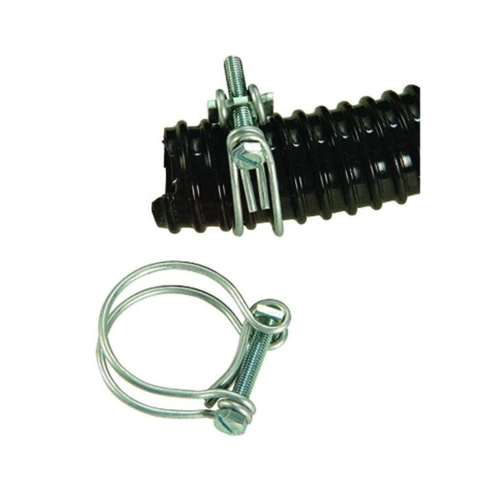 FOUDEBASSIN.COM Lot de colliers de serrage double fil galva - Ø10,5 / Ø12 mm - 2 x 8711465100953 1510095