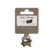 FOUDEBASSIN.COM Lot de colliers de serrage double fil galva - Ø12,5 / Ø15 mm - 2 x 8711465100960 1510096