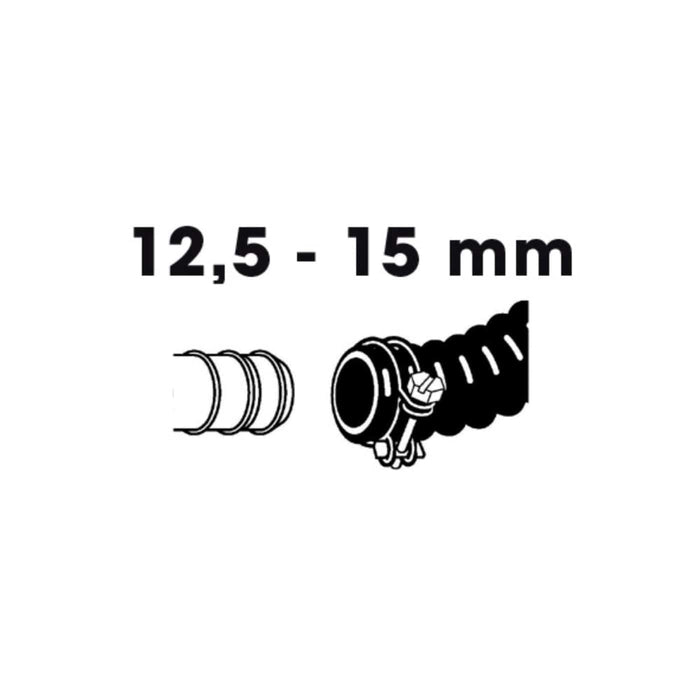 FOUDEBASSIN.COM Lot de colliers de serrage double fil galva - Ø12,5 / Ø15 mm - 2 x 8711465100960 1510096