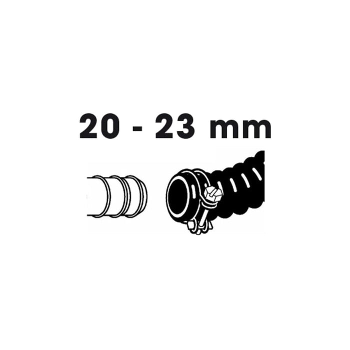 FOUDEBASSIN.COM Lot de colliers de serrage double fil galva - Ø20 / Ø23 mm - 2 x 8711465100977 1510097