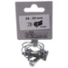 FOUDEBASSIN.COM Lot de colliers de serrage double fil galva - Ø25 / Ø29 mm - 2 x 8711465100984 1510098
