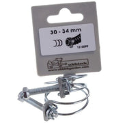 FOUDEBASSIN.COM Lot de colliers de serrage double fil galva - Ø30 / Ø34 mm - 2 x 8711465100991 1510099