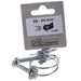 FOUDEBASSIN.COM Lot de colliers de serrage double fil galva - Ø30 / Ø34 mm - 2 x 8711465100991 1510099