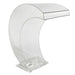 FOUDEBASSIN.COM MAMBA® Acrylic LED - cascade Piscine - Acryl 4mm, incl. accessoires de raccordement 1 ½" - LED ring 1x21 blanc froid, transfo AC 12V/DE-06-12W, Lumen 185, EEK A+, 2,5 Watt - H54 x 47,5 x 30 cm 8711465046374 7504637