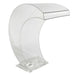 FOUDEBASSIN.COM MAMBA® Acrylic LED - cascade Piscine - Acryl 4mm, incl. accessoires de raccordement 1 ½" - LED ring 1x21 blanc froid, transfo AC 12V/DE-06-12W, Lumen 185, EEK A+, 2,5 Watt - H54 x 47,5 x 30 cm 8711465046374 7504637