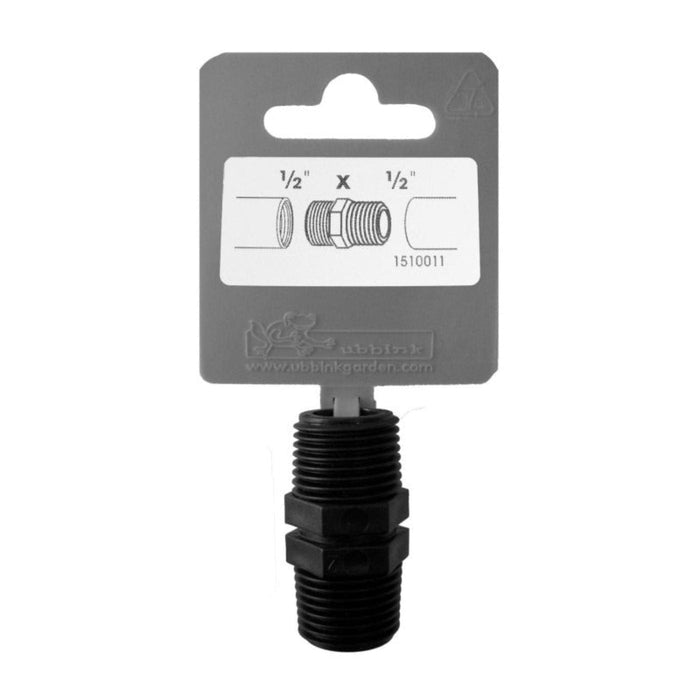 FOUDEBASSIN.COM Mamelon double 2 x filetage mâle/mâle - Ø13 (½") x Ø13 (½") mm 8711465100113 1510011