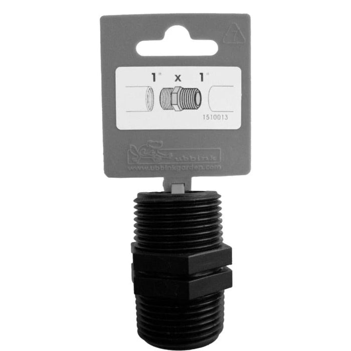 FOUDEBASSIN.COM Mamelon double 2 x filetage mâle/mâle - Ø25 (1") x Ø25 (1") mm 8711465100137 1510013