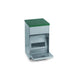 FOUDEBASSIN.COM Mangeoires & Abreuvoirs MANGEOIRE AUTOMATIQUE GALVANISEE AVEC GRILLE 10 KG 5400351246037